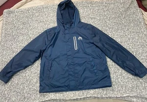 Ozark Trail Waterproof Rain Jacket Men Medium/Large Blue - Picture 1 of 10