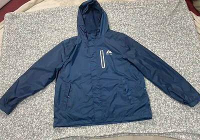 Ozark Trail Waterproof Rain Jacket Men Medium/Large Blue - Image 1 of 4