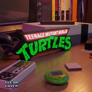 TMNT Teenage Mutant Ninja Turtles Led Lightbox RGB Sign - Picture 1 of 5
