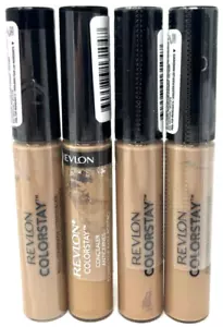 (4) Revlon Colorstay Full Coverage Concealer Sealed 0.21 fl oz 040 - Medium - Picture 1 of 3