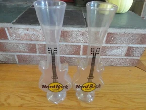 Kunststoff Paar Hard Rock Cafe hohe Getränkebecher ca. 13 1/2" Sammler - Bild 1 von 8