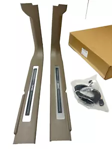 OEM 2015-2020 GMC Yukon Illuminated Front Sill Plates In Dune 22933518 - Picture 1 of 7