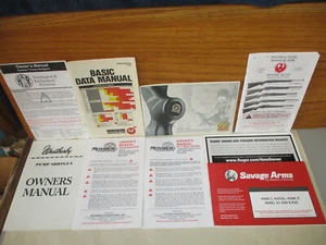 8 manuales del propietario de pistola de rifle: H&R Tikka Weatherby Mossenberg Ruger & Savage Arms - Imagen 1 de 14