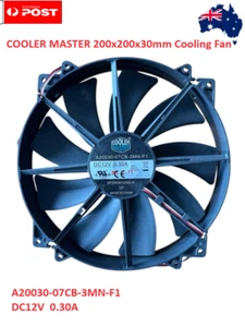 Thermaltake Pure 20 Chilling Effect 200x200x30mm Cooling Fan Brand New - Picture 1 of 1