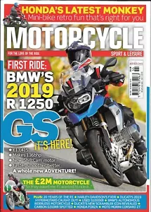 MOTORCYCLE SPORT & LEISURE Magazine (No.698) NOVEMBER 2018 - Picture 1 of 1