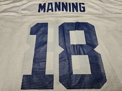 Camiseta Peyton Manning Indianapolis Colts NFL #18 2XL Reebok  Foto 1 de 4