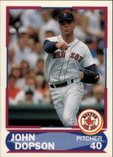 1990 Score Young Superstars I Boston Red Sox Baseball Card #26 John Dopson