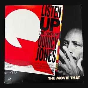 LISTEN UP! - THE LIVES OF QUINCY JONES Laserdisc LD [12047] - Picture 1 of 2