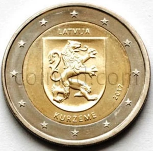 Latvia 2 euro 2017 Courland Kurzeme (#3342) - Picture 1 of 1