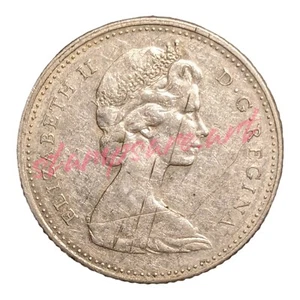 Kanada 10 Cent Silbermünze 1967 (0,800) - Bild 1 von 2