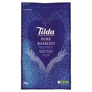 Tilda Gluten Free Pure Basmati Rice 1 x 20kg - Picture 1 of 1