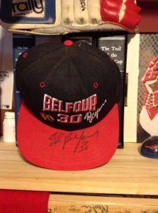 ED BELFOUR AUTOGRAPHED 'BELFOUR #30' BLACKHAWKS HAT - NEVER WORN MINT !!!! - Picture 1 of 2