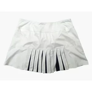 Fila Damen Argyle Autowaschrock Skort weiß/blau Größe Medium 28 Zoll Taille - Bild 1 von 7