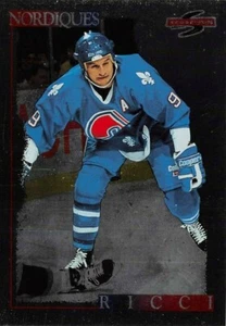 1995-96 Score Black Ice #234 Mike Ricci - Picture 1 of 2