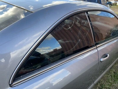 OEM Mercedes Benz CLK 500 350 German Rear Right Passenger Quarter Window Glass - Image 1 of 2