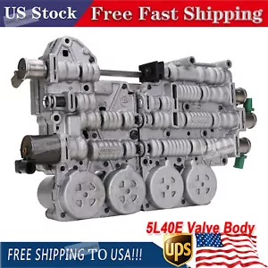 5L40E Valve Body w/ all Solenoid For BMW 325i 330i 328i 525i 528i 530i X3 X5 - Foto 1 di 10