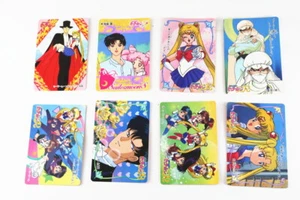 Sailor Moon Karten Lot 8 Vintage 1990er Kostenloser Versand - Bild 1 von 10