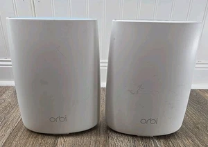 Netgear Orbi RBR50v2 Router + RBS50v2 Satellite Tri-Band Mesh WiFi Devices ONLY - Picture 1 of 11