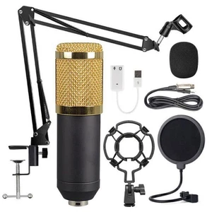 Rap Studio Microphone Kit Professional Music Sing Recording Equipment Auto-Tune - Picture 1 of 8