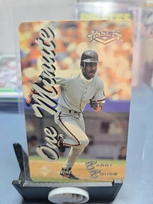 1995 Classic Assets - Sprint Phone Card One Minute Barry Bonds RARE! Giants  - Image 1 of 2