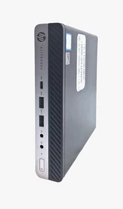 HP EliteDesk 800 G3 i3-7300T 3,50GHz 4 GB RAM 128 GB SSD Win 10 Mini PC - Bild 1 von 3