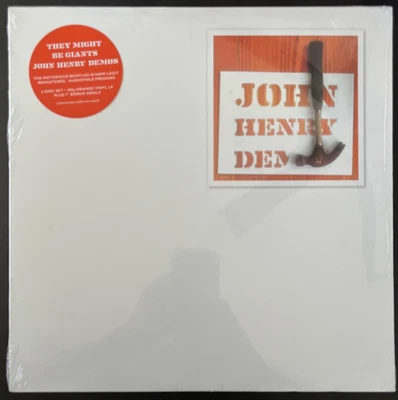 THEY MIGHT BE GIANTS JOHN HENRY DEMOS ORANGE VINYL LP +7" NUMBERED SEALED MINT - Image 1 of 2