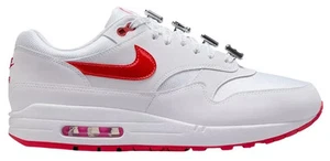 Nike Air Max 1 PRM Valentine’s Day Men's Shoes White Red HV2303 100 - Picture 1 of 9