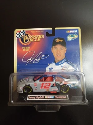 1/43 NASCAR 1999 JEREMY MAYFIELD MOBIL 1 KENTUCKY DERBY  WINNERS CIRCLE - Image 1 of 2