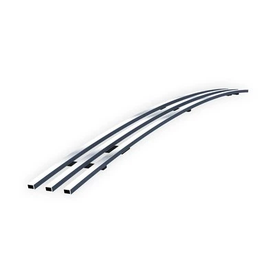 Se adapta a 07-10 Chevy Silverado 2500/3500 parachoques superior acero inoxidable cromo rejilla billet Foto 1 de 4