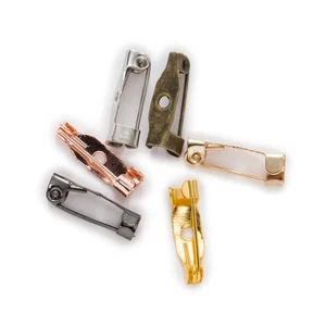 50pcs Safety Pin Brooch Base, for DIY Jewelry Making, Craft Pin Backs 15-35MM - Picture 1 of 10