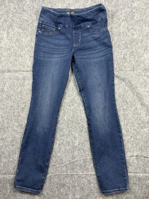 Pantalones de mezclilla para mujer Lee esculpidos calce ajustado azul lavado medio talla 10 largos Foto 1 de 4