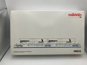 Märklin H0 48042 Güterwagen Set Kombirail SBB Cargo Schweiz unbespielt OVP #K255 - Bild 1 von 2