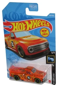Hot Wheels X-Raycers 5/5 (2021) Orange Draftnator Toy Truck 160/250 - Picture 1 of 1