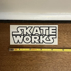 Skate Works Skate Shop OG GB9B Skateboarding AUFKLEBER Vintage NOS - Bild 1 von 2