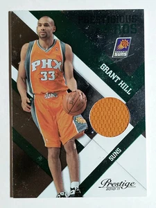 2010-11 Prestige Prestigious Pros Materials Green #62 Grant Hill (EXMT) - Picture 1 of 2