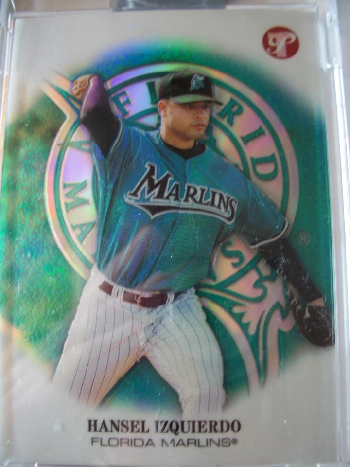 2002 Topps Pristine HANSEL IZQUIERDO R/C REFRACTOR 0122/1999 MARLINS..BOX 16 - Image 1 of 1