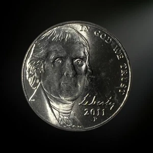 2011 P Philadelphia Jefferson Nickel (BU) Brilliant Uncirculated - Picture 1 of 2