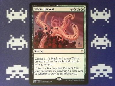 Worm Harvest	 Commander 2016 - Magic the Gathering Multi - Image 1 of 2