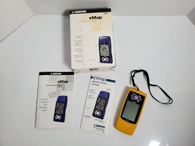 Garmin eMap AM Portable Handheld 12 Parallel Channel GPS/Hiking USED - Image 1 of 4