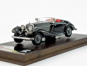 EY Liberty 1:64 Black 500K Vintage Convertible Sport Model Diecast Collect Car - Picture 1 of 9