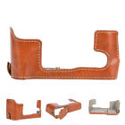 Pu Leather Case Protective Half Body Cover Shell For Fuji Xt10 Xt20 Xt30 Cam Ecm