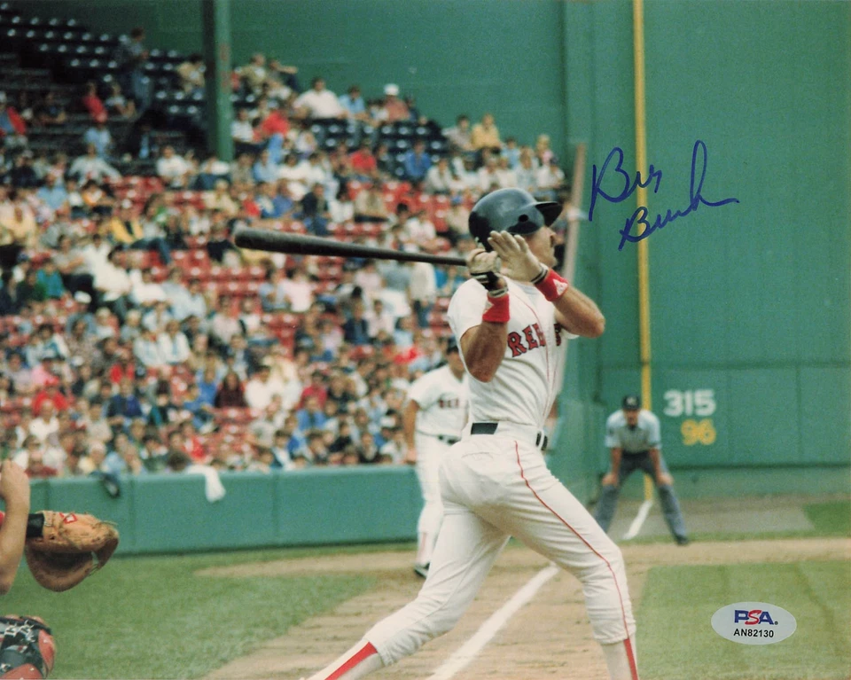 Bill Buckner Red Sox Signed 8x10 Photo Autograph PSA/DNA AN82130 - Изображение 1 из 1