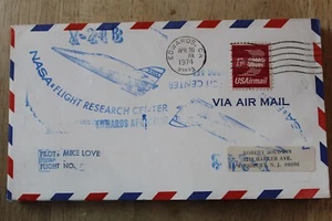 X-24B EXPERIMENTAL FLIGHT PILOT MIKE LOVE 30.04.1974 EDWARDS - Bild 1 von 1