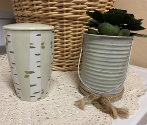 TeaForte.com, Covered Ceramic Infusion Tea Mug with strainer, Cherry Blossom, Ex - Picture 1 of 11