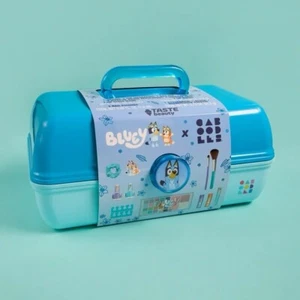 NEW Bluey X Caboodles Makeup Beauty Organizer Kit Carrying Case - 12 Piece Set - Picture 1 of 5