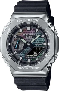 Reloj Casio G-Shock Arco Iris Ladrillo Pared GM-2100RW-1A Analógico Digital Octogonal USADO - Imagen 1 de 7
