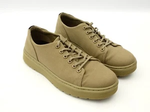 Dr. Martens Dante Canvas Trainers Khaki Green UK 8 EU 42 - Picture 1 of 10