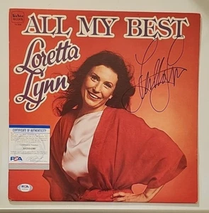 LORETTA LYNN PSA SIGNED ALBUM, RECORD MINT! 78' PSA PROOF. THE QUEEN OF COUNTRY! - Picture 1 of 9