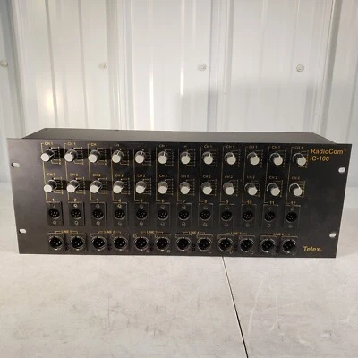Telex RadioCom IC-100 6-Channel Source Assign Panel - Image 1 of 4