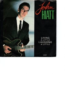 John Hiatt - Living A Little - feat. Elvis Costello / 1986 / mint condition - Picture 1 of 2